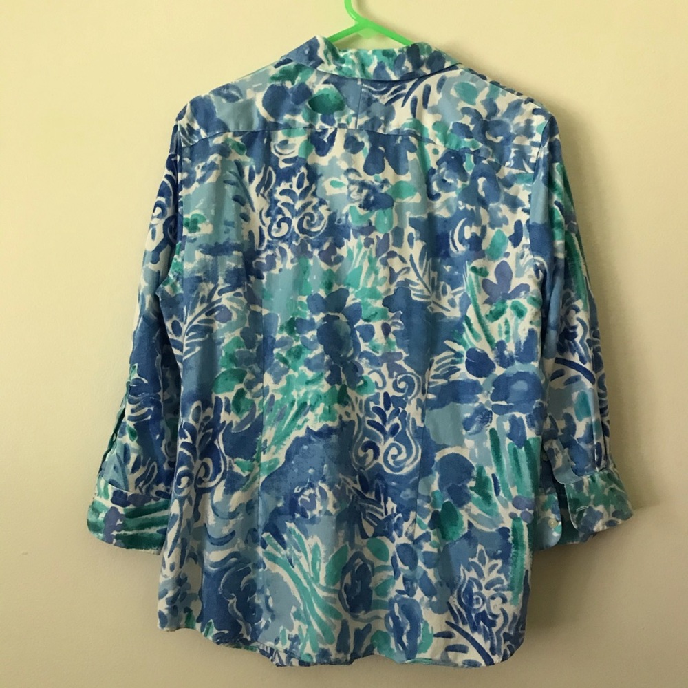 Chaps Classic Button Down Shirt - image 2